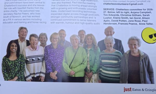 Chatterbox AGM Just magazine 1