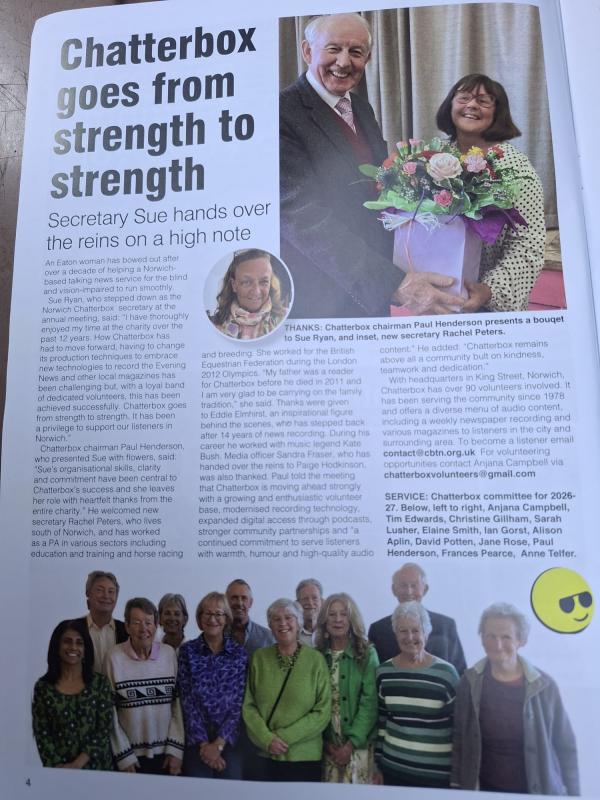 Chatterbox AGM Just magazine 2